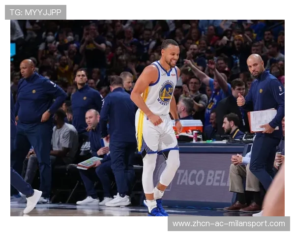 勇士库里挡拆后急停三分，命中关键远投：击破防线的绝杀时刻
